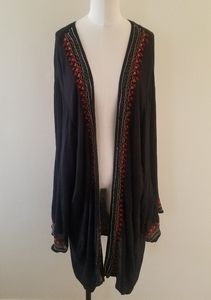 Black Embroidered Tunic